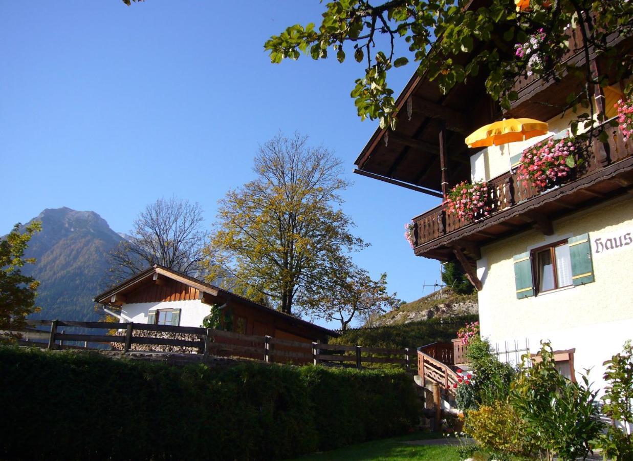 Haus Brandstein Ferienwohnungen Ramsau bei Berchtesgaden Dış mekan fotoğraf